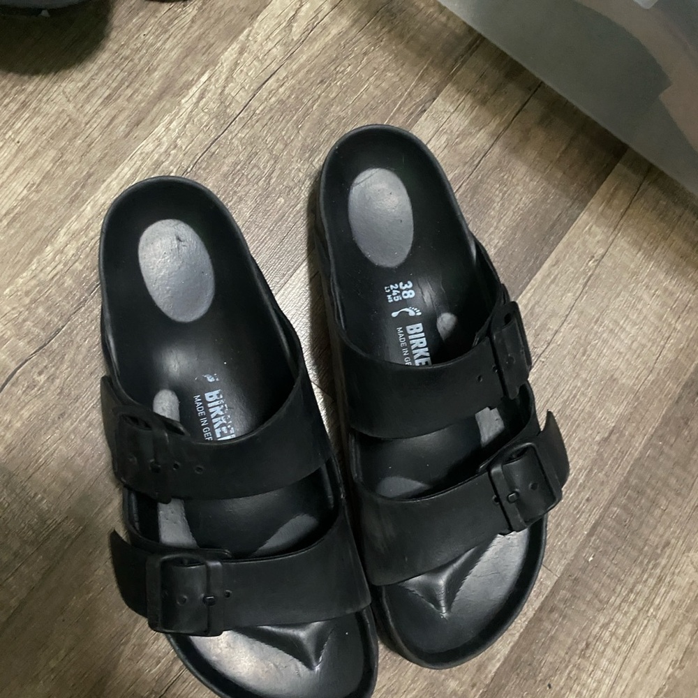 Black Birkinstocks